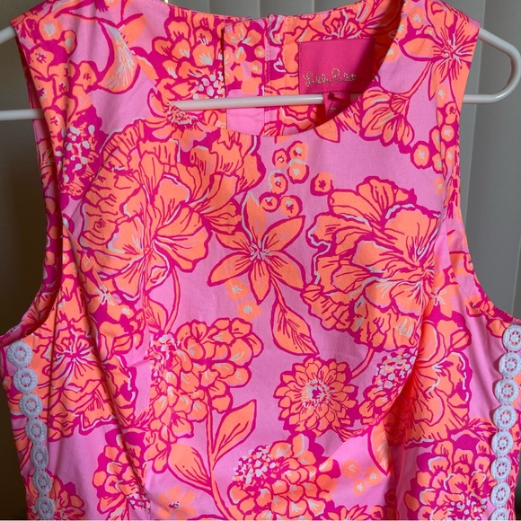 Lilly Pulitzer Mila Stretch Shift Days Bloom Size 10 - Picture 4 of 11